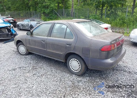 1997 Nissan Sentra Xe/Gxe/Gle из США, поврежденный, VIN 1N4AB41D4VC727113